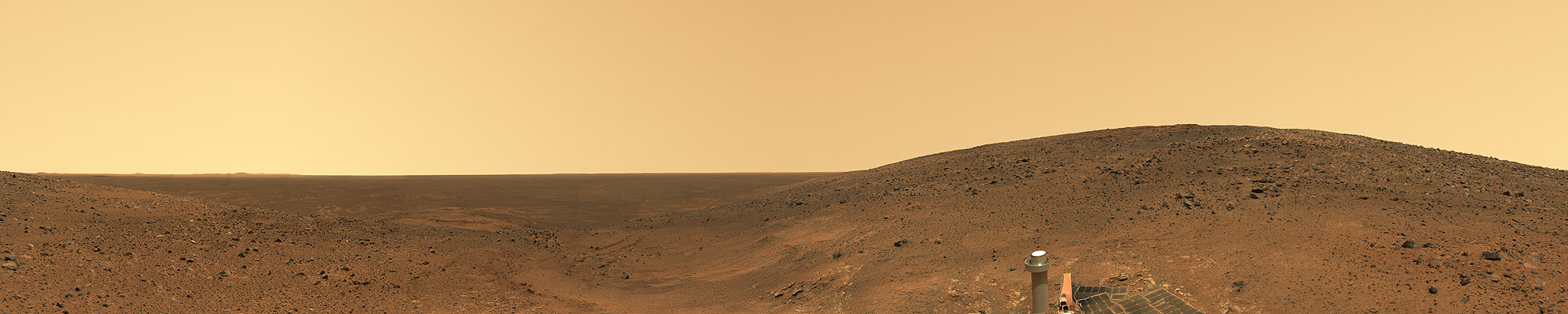 Mars Rover Spirit Independence Panorama
